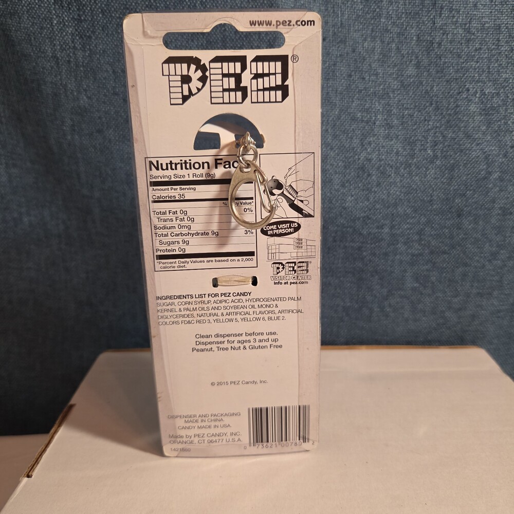 PEZ Wildlife Animals Plush Monkey Chimp Keychain Dispenser 2015 - Picture 4 of 16
